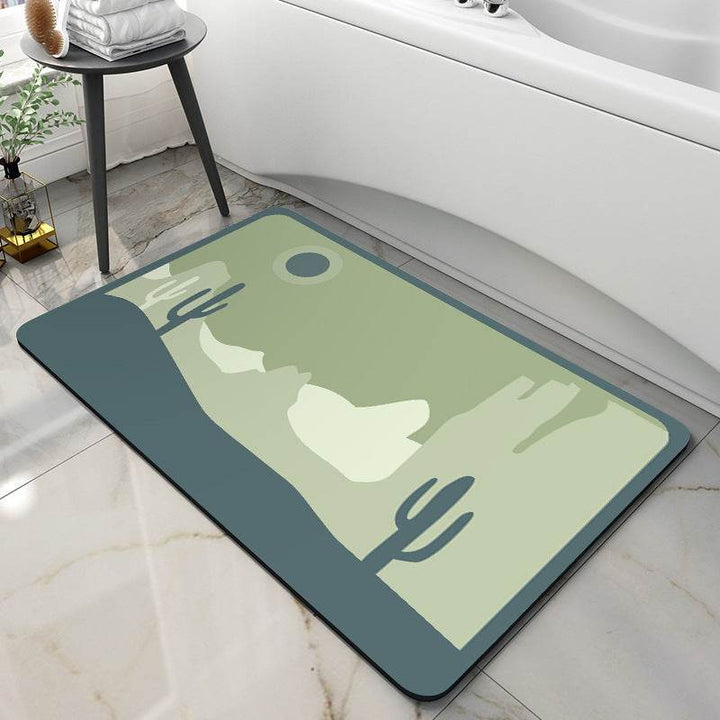 Tech Velvet Into The Door Mat Bathroom - ZEYTONCART