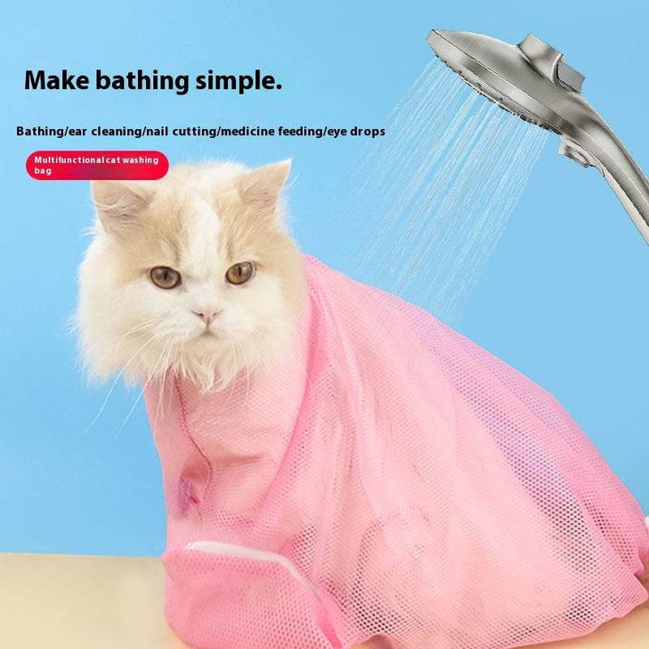 Bath Anti-scratch Cat Grooming Bag - ZEYTONCART