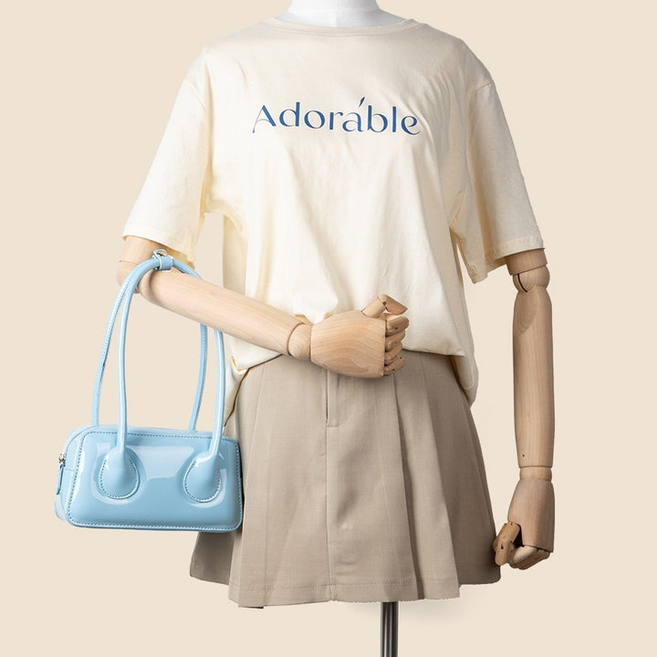 Fashion Handbag Shaping Glossy PU - ZEYTONCART