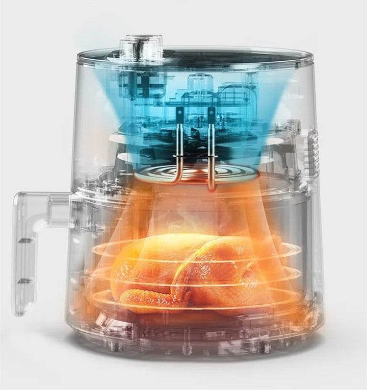 Zeyton Compact Automatic Air Fryer - Healthy Cooking Made Easy - ZEYTONCART