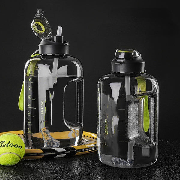 With Straw Large Portable Travel Bottles For Training Sport - ZEYTONCART