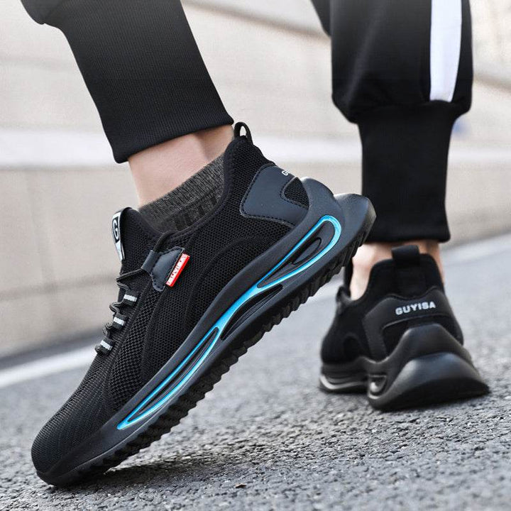 Steel Toe Shoes For Men Work Safety Shoes Nonslip Indestructible Sneakers - ZEYTONCART