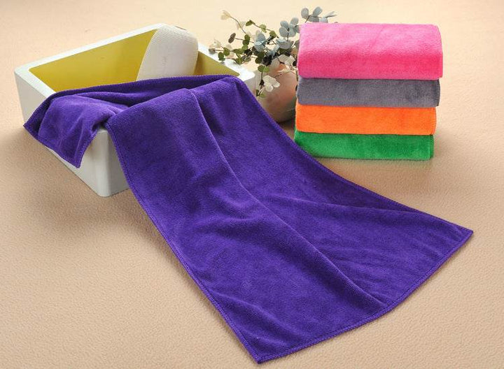 Microfiber Barber Shop Special Dry Hair Towel For Beauty Salon - ZEYTONCART