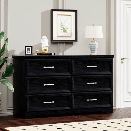 ZytonCart 3 Drawer Storage Dresser in Elegant Black - ZEYTONCART