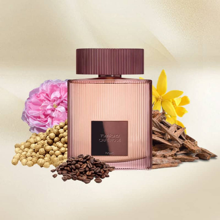 Tom Ford Café Rose (2023) | A Mysterious & Alluring Floral Perfume 100ML - ZEYTONCART
