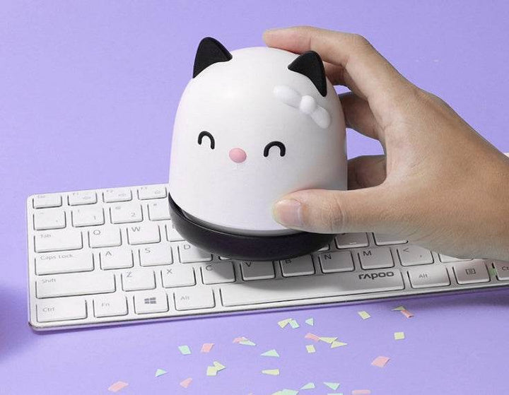 Portable Mini Cute Cat Desk Vacuum Cleaner - ZEYTONCART