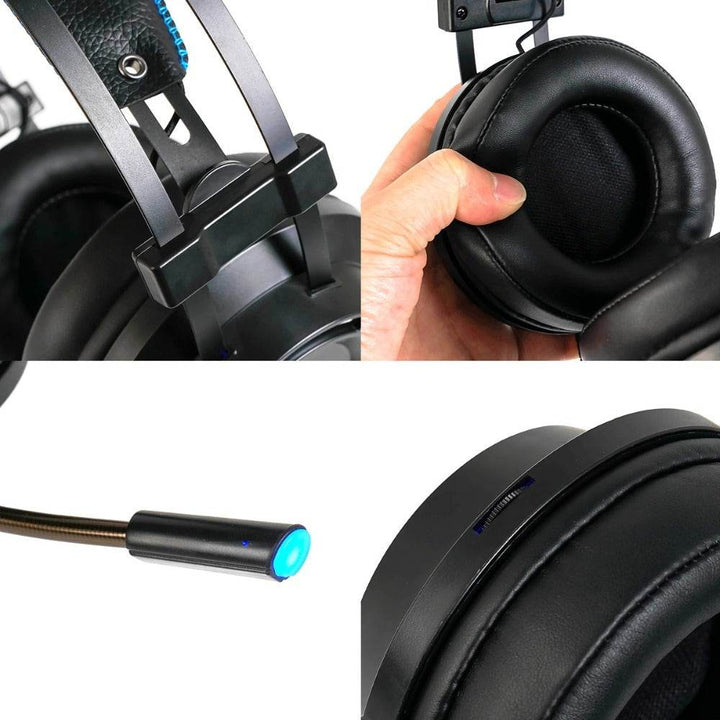 Gaming Internet Cafe Professional Gaming Headset 7.1 Channel Noise Cancelling Headset - ZEYTONCART