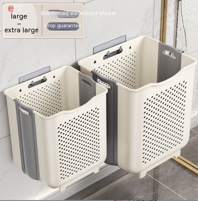 Wall-mounted Foldable Storage Basket - ZEYTONCART