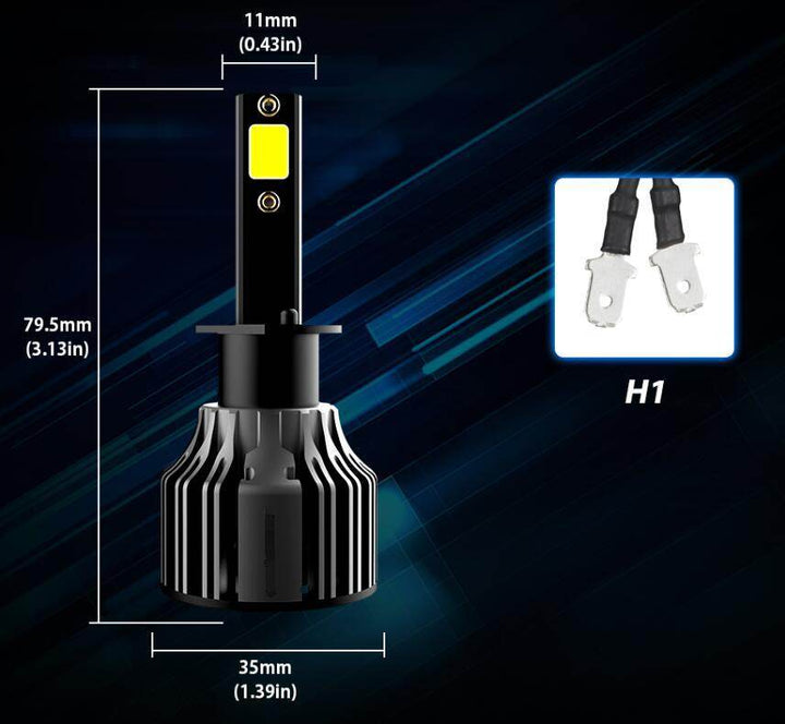 Car LED Headlight Bulbs 6000K Auto Headlamp Kit - ZEYTONCART