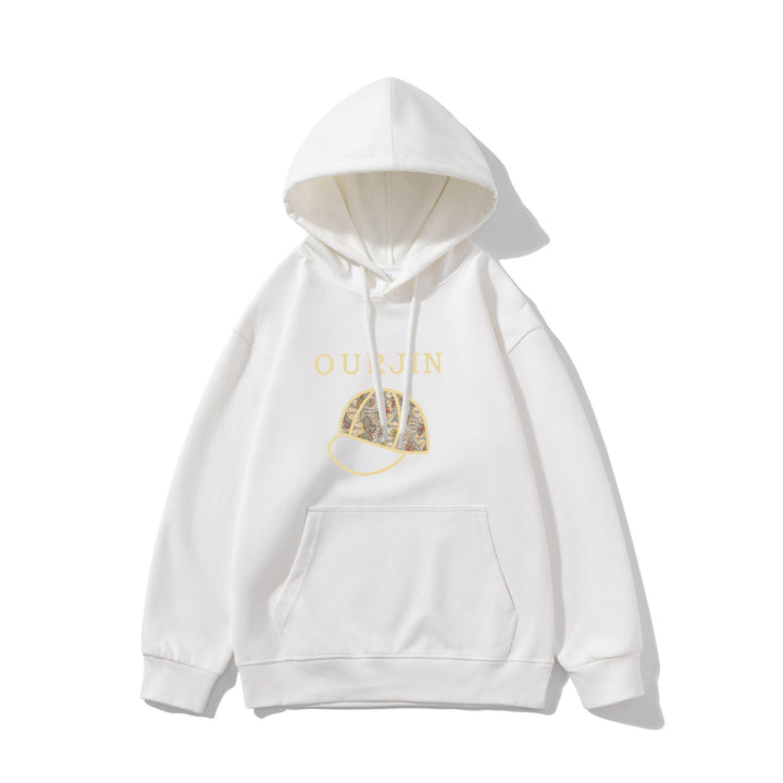 Winter Hooded Hoodie Women's Casual Printed Top - ZEYTONCART
