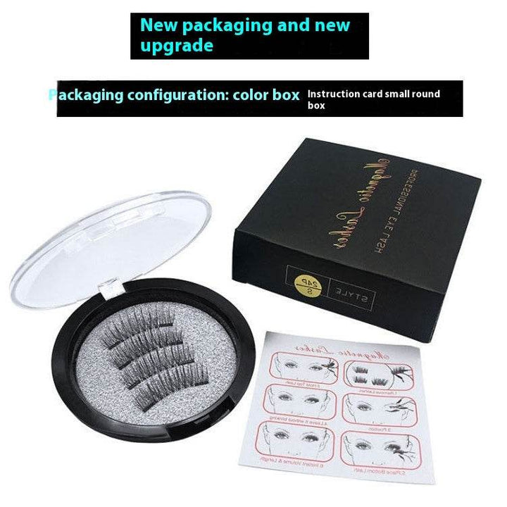 Double Magnetic Three Magnetic Four Magnetic Five Magnetic False Eyelashes Suit - ZEYTONCART
