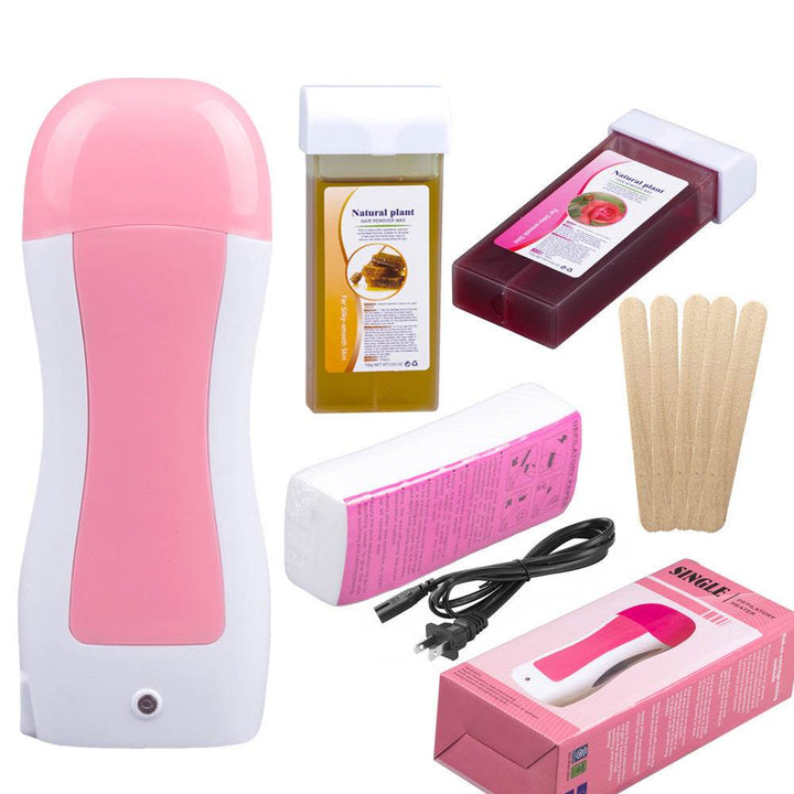 Paraffin Coil Epilator Wax Heating Machine Set Epilator Hair Removal Tape Roll - ZEYTONCART
