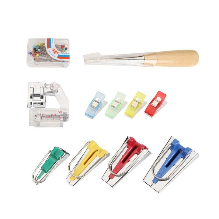 Sewing Accessories Bias Tape Makers - 5 size 6mm 9mm 12mm 18mm 25mm bias binding tape maker - ZEYTONCART
