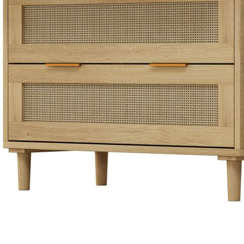 3 Drawers Rattan Locker Rattan Drawer - 2 Piece Set - ZEYTONCART