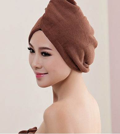 Women's Hair Dryer Cap, Absorbent Dry Hair Towel - ZEYTONCART