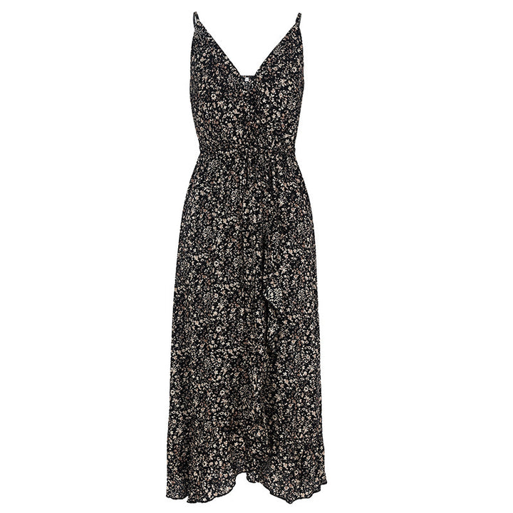 Bow floral camisole dress - ZEYTONCART