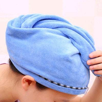 Water Absorption Dry Hair Bath Thick Towel - ZEYTONCART