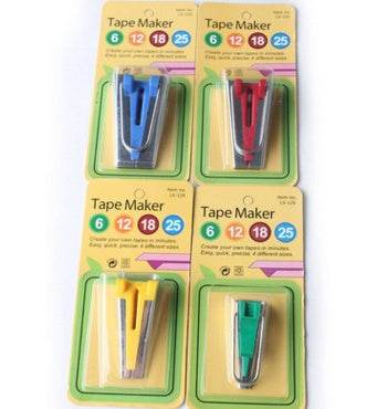Sewing Accessories Bias Tape Makers - 5 size 6mm 9mm 12mm 18mm 25mm bias binding tape maker - ZEYTONCART