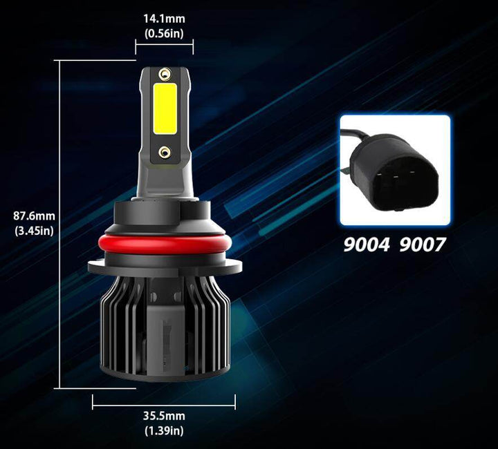 Car LED Headlight Bulbs 6000K Auto Headlamp Kit - ZEYTONCART