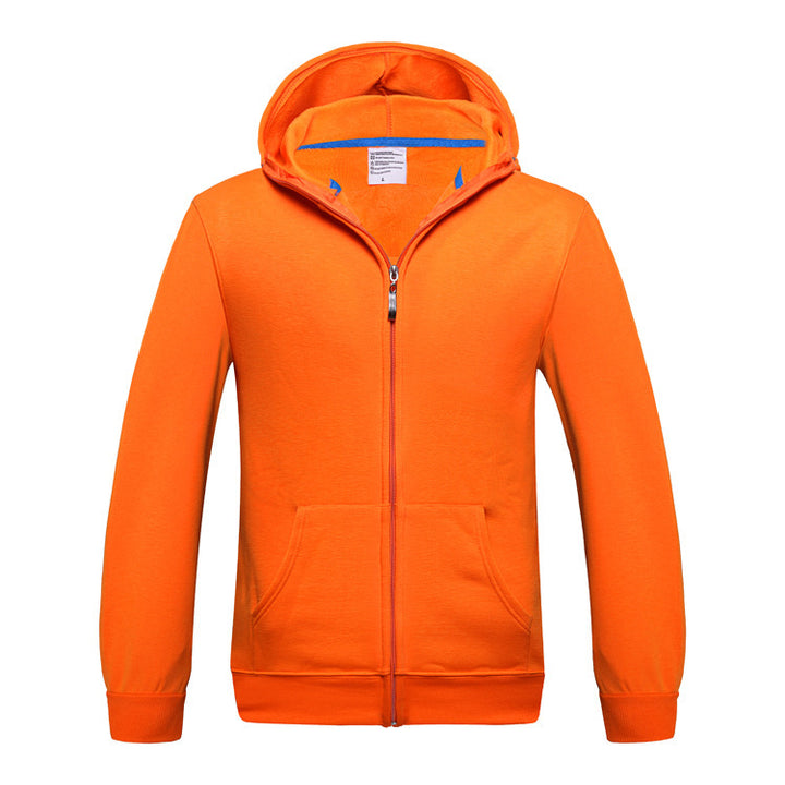Autumn and winter men's Plush zipper Hoodie - ZEYTONCART