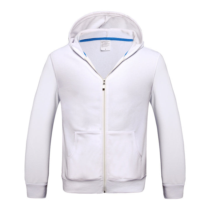 Autumn and winter men's Plush zipper Hoodie - ZEYTONCART