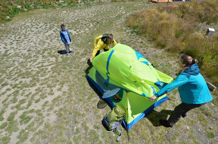 Tent Double Double Aluminum Pole Camping Outdoor Camping - ZEYTONCART