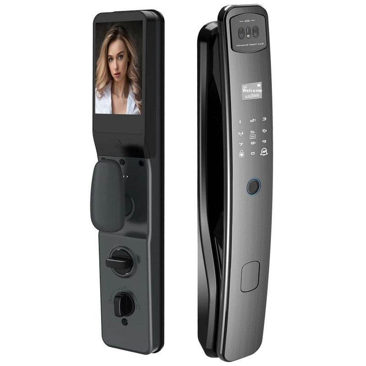 Home Fully Automatic Fingerprint 3D Facial Recognition Smart Lock - ZEYTONCART