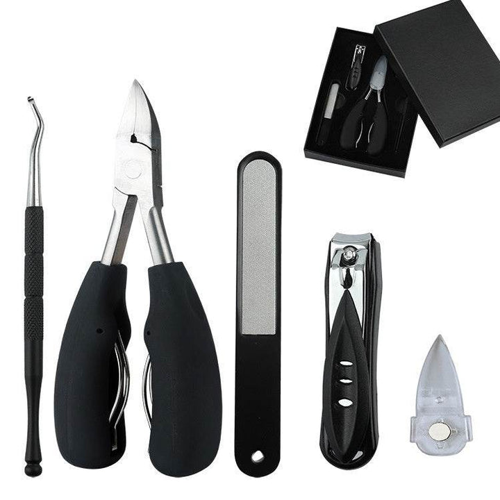 Stainless Steel Pedicure Nail Clippers Nail Clippers Suit - ZEYTONCART