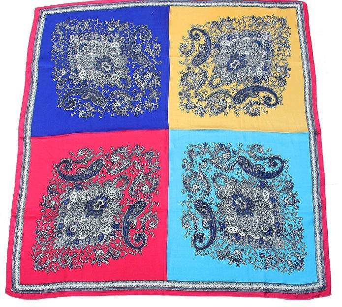 Fashion Silk Scarves Female Printing Hijab - ZEYTONCART