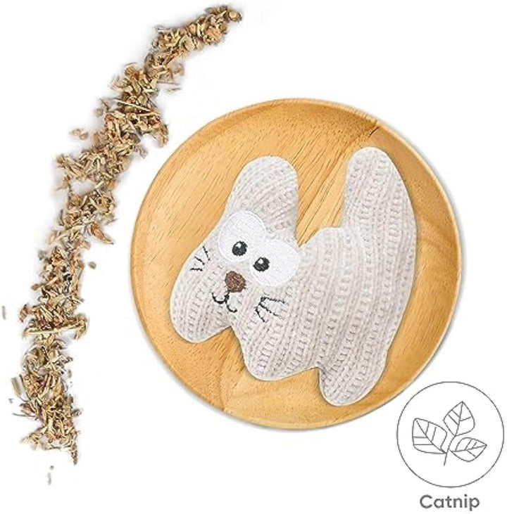Catnip Toy For Cats Kittens Plush Rope Cat Chew Toy With Bell Bite Resistant Catnip Toys Cat Teething Toy - ZEYTONCART