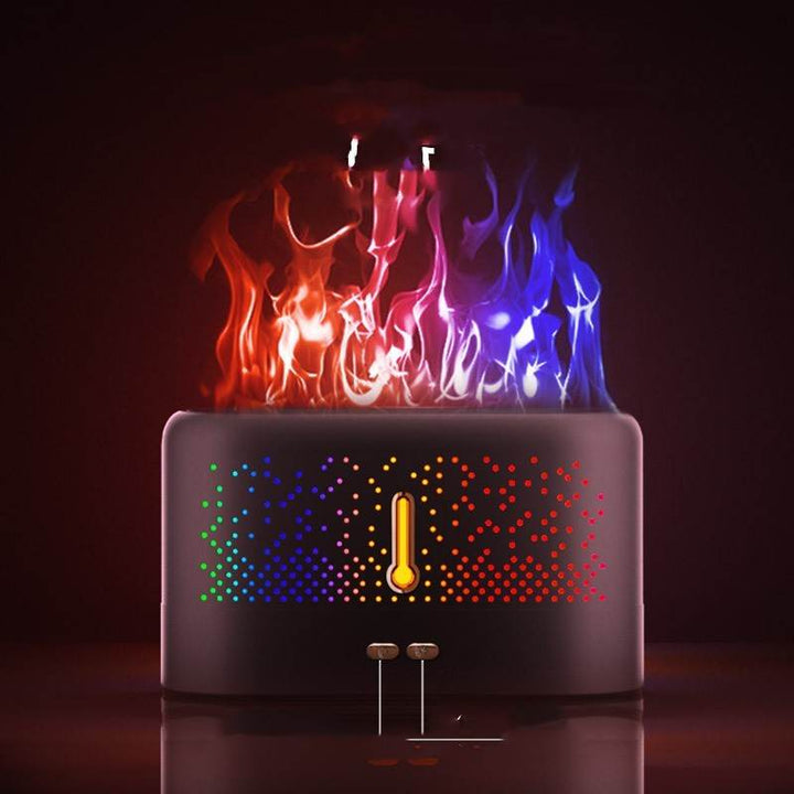 Ultrasonic Aromatherapy Diffuser - Home Flame Humidifier - ZEYTONCART
