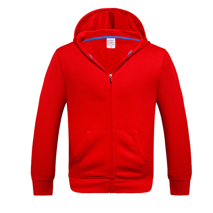 Autumn and winter men's Plush zipper Hoodie - ZEYTONCART