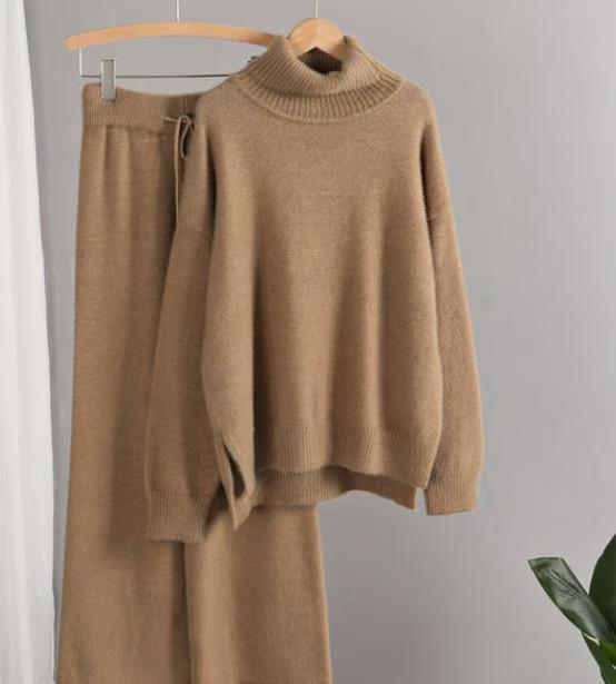 Autumn And Winter Knitting Suit Women - ZEYTONCART