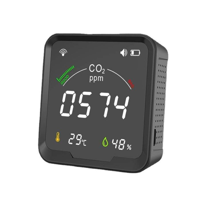 LED Color Screen Graffiti WIFI Smart Home Temperature And Humidity Sensor - ZEYTONCART