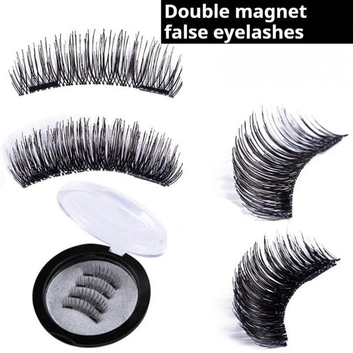 Double Magnetic Three Magnetic Four Magnetic Five Magnetic False Eyelashes Suit - ZEYTONCART