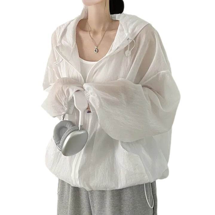 Sun Protection Clothing For Women Summer Spring Thin Breathable Jacket - ZEYTONCART