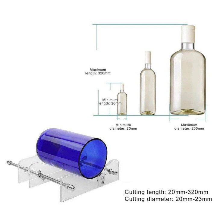 DIY Glass Bottle Cutter Tools - ZEYTONCART