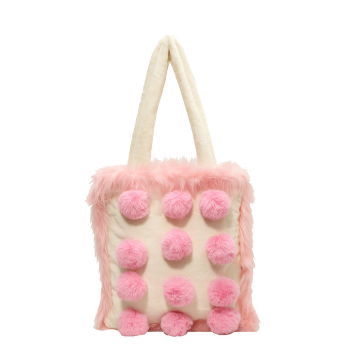 Cute Fashion Plush Bag Women - ZEYTONCART