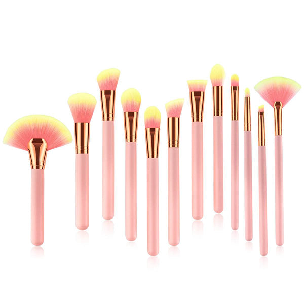 12pcs beauty makeup brushes - ZEYTONCART