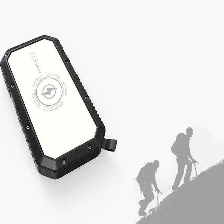 Wirelsess solar powerbank phone accessories torch - ZEYTONCART