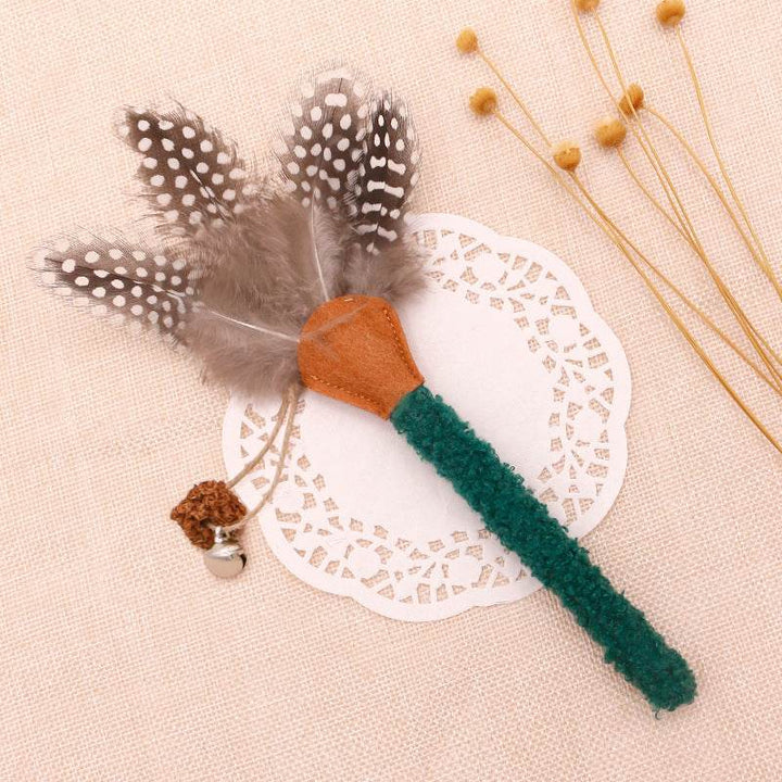 Cat Chew Sticks Catnip Chew Toys With Feather Funny Cat Feather Toys Silvervine Sticks For Cats Teeth Cleaning Chewing Relax - ZEYTONCART