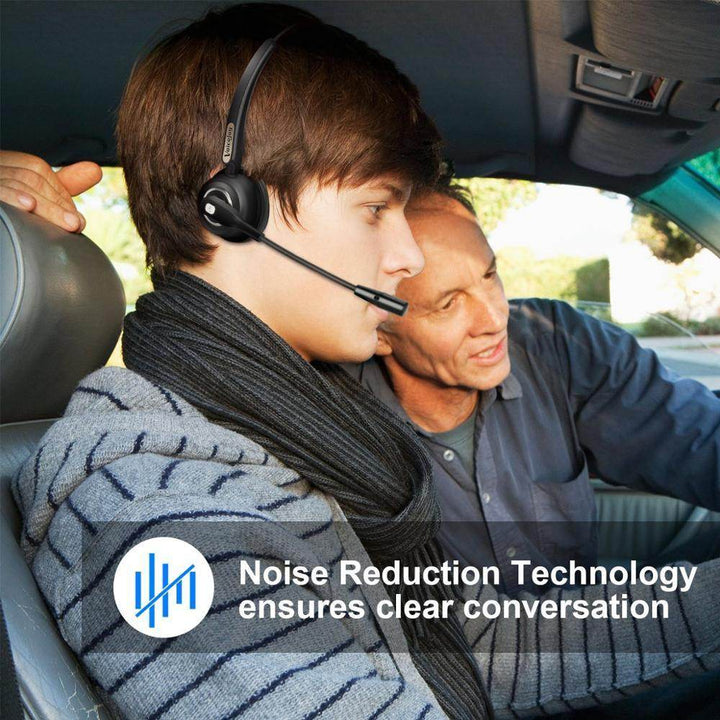 Truck Driver Headset Bluetooth Phone Headset With Microphone Office Bluetooth Headset With Noise Canceling Bluetooth Headphones - ZEYTONCART