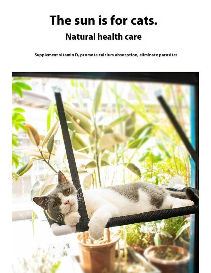 Four Seasons Cat Hammock Window Cat Nest Sucker Hanging - ZEYTONCART