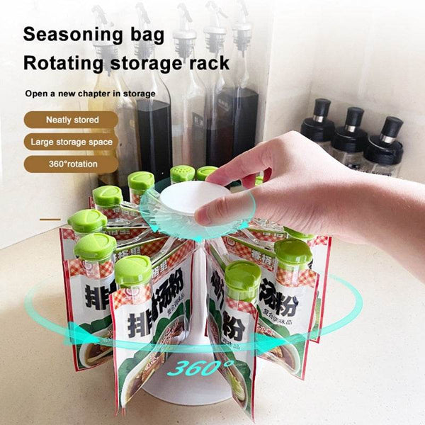 ZEYTON CART 360 Degree Spice Storage Rack Organizer - ZEYTONCART
