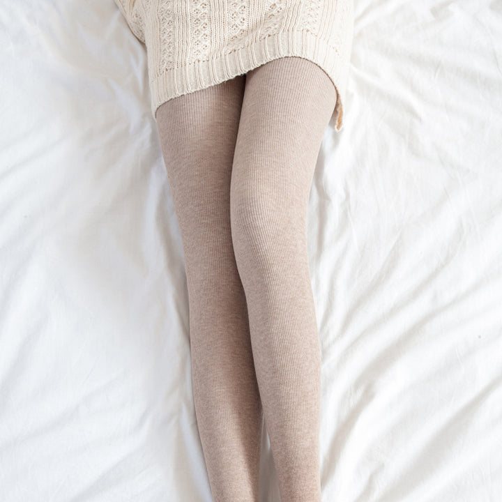Pregnant Women's Pantyhose Cotton Vertical Stripes Autumn And Winter - ZEYTONCART