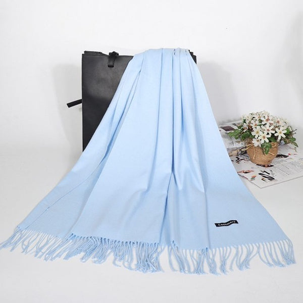 Winter Cashmere Women Scarf Female Luxury Brand Scarves Lady - ZEYTONCART