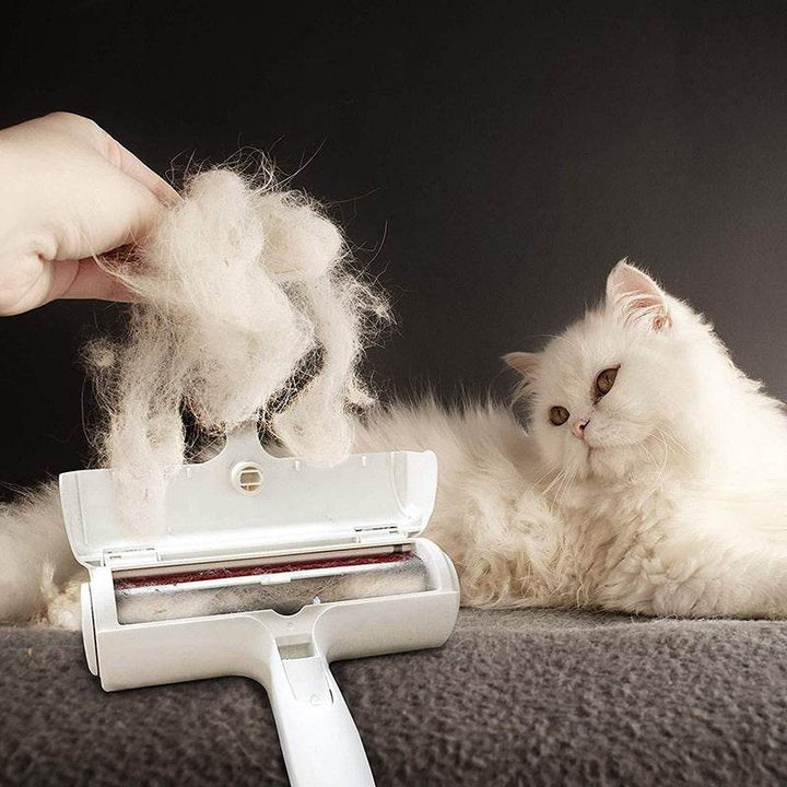 Pet Hair Remover Roller Lint Remove Brush Dog Cat Hair Clothes Carpet Cleaning Brush Home Furniture - ZEYTONCART