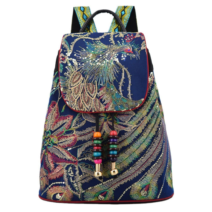 Fashion Women's Canvas Bucket Backpack - ZEYTONCART