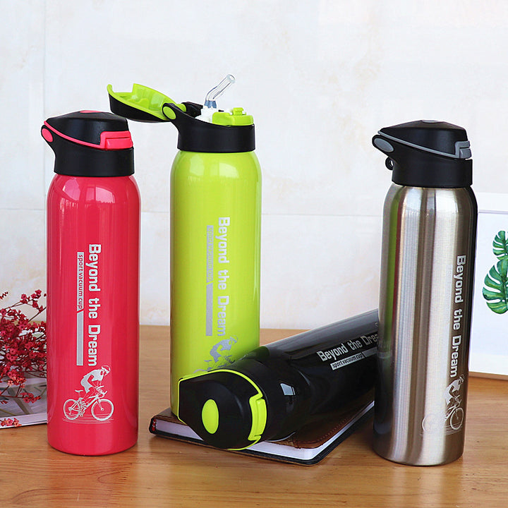 500ML Sport Thermos Water Bottle - ZEYTONCART