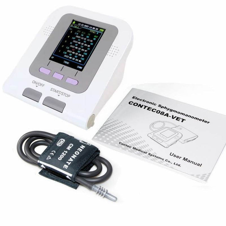 Veterinary Digital Blood Pressure Monitor CONTEC08A Vet NIBP Cuff Electronic Sphygmomanometer - ZEYTONCART